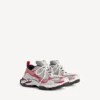 Triple S.2-sneakers för herr i grått/rött/vitt