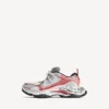 Triple S.2-sneakers för herr i grått/rött/vitt