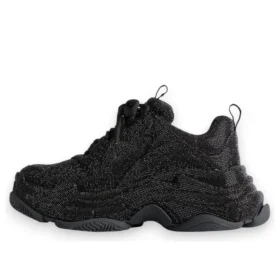 Triple S ”Black Rhinestones” 524039W2TST1000