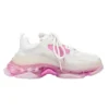 Triple S Clear Sole Trainer ”White Pink” 544351W09ON9025