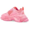 Triple S Faded Sneaker ”Dark Pink” 524039W3CS45000
