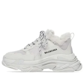 Triple S ”Faux Fur – Grey” 668563W3CQ51210