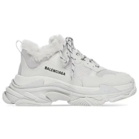 Triple S ”Faux Fur – Grey” 668563W3CQ51210