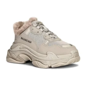 Triple S ”Fuskpäls – Beige” 668562W3CQ59710