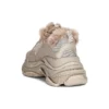 Triple S ”Fuskpäls – Beige” 668562W3CQ59710