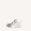 Triple S Glitter Spray-Sneakers för dam i vitt/silver Triple S Glitter Spray-Sneakers för dam i vitt/silver