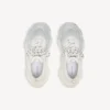 Triple S Glitter Spray-Sneakers för dam i vitt/silver Triple S Glitter Spray-Sneakers för dam i vitt/silver