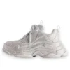 Triple S ”Light Grey Rhinestones” 524039W2TST1100
