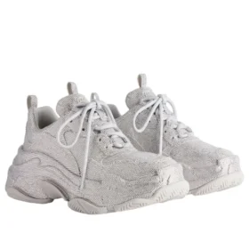 Triple S ”Light Grey Rhinestones” 524039W2TST1100