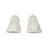 Triple S Logotype Sneaker ”White and Pink Technical Material” 654251W2FAB9050