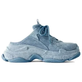 Triple S Mules ”Blue” 755686W2DEN4000