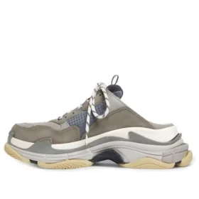 Triple S-mules ”Gråblå med dubbelt skum och mesh” 755687W3SM11259