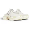 Triple S Mules ”White Double Foam and Mesh” 755687W3SM29097