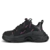 Triple S-Sneaker ”All Over Logo – Black Pink” 524039W2FA11050