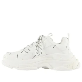 Triple S-Sneaker ”Allover Logo – White” 536737W2FA19010