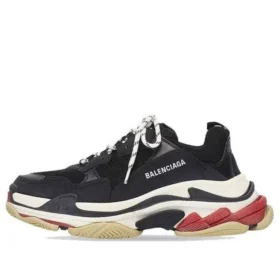 Triple S-Sneaker ”Black Red” 533882W09OM1000