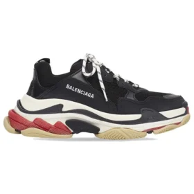 Triple S-Sneaker ”Black Red” 533882W09OM1000
