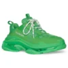 Triple S-Sneaker ”Clear Sole Green” 541624W2GA13510