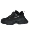 Triple S-sneaker ”Faux Fur Black” 668563W3CQ51000