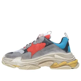 Triple S-sneaker ”Grey Blue Red” 512175W09O24365