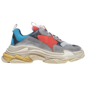 Triple S-sneaker ”Grey Blue Red” 512175W09O24365