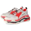 Triple S-Sneaker ”Grey Red” 536737W09OH6495