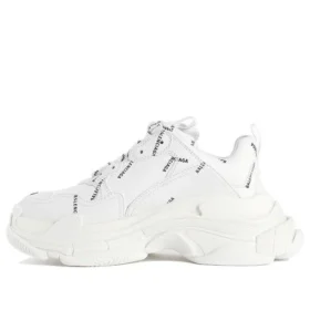 Triple S-sneakers ”All Over Logo – White” 524039W2FA19010