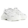 Triple S-sneakers ”All Over Logo – White” 524039W2FA19010