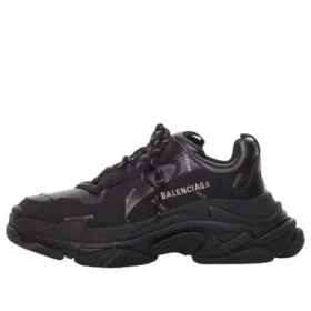 Triple S-Sneakers ”Allover Logo – Black” 536737W2FA21081