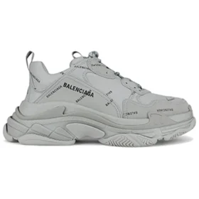 Triple S-Sneakers ”Allover Logo – Grey” 536737W2FA11210
