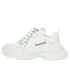 Triple S-Sneakers ”Allover Logo – White Multi” 536737W2FA89083