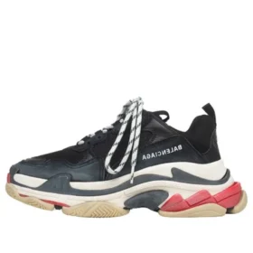 Triple S-Sneakers ”Black Red” 524037W09O11000