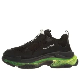 Triple S-Sneakers ”Black Yellow Fluo” 541624W09ON1047
