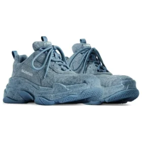 Triple S-Sneakers ”Blue Denim” 524039W2DEN4000