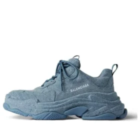 Triple S-Sneakers ”Blue Denim” 536737W2DEN4000