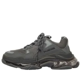 Triple S-sneakers ”Clear Sole – mörkgrå” 541624W2GA11801