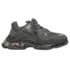 Triple S-sneakers ”Clear Sole – mörkgrå” 541624W2GA11801