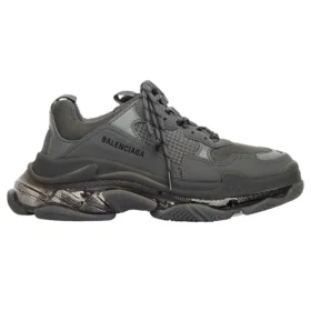 Triple S-sneakers ”Clear Sole – mörkgrå” 541624W2GA11801
