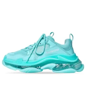 Triple S-Sneakers ”Clear Sole Turquoise” 541624W2GA14590