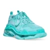 Triple S-Sneakers ”Clear Sole Turquoise” 541624W2GA14590