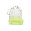 Triple S-sneakers ”Clear Sole – vit och fluorescerande gul” 544351W2FR19073