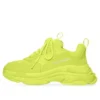 Triple S Sneakers ”Fluo Yellow” 654251-W2CA5-7590