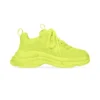Triple S Sneakers ”Fluo Yellow” 654251-W2CA5-7590