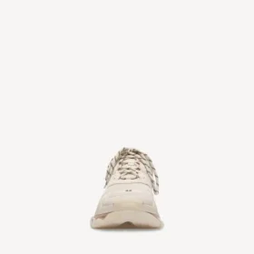 Triple S-sneakers för herr med genomskinlig sula  i vitt
