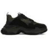 Triple S-Sneakers ”Olive Green Black” 536737W2FW24010