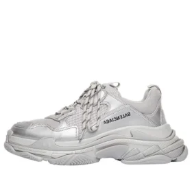Triple S-sneakers ”Silver Metallic” 536737W2FS28100