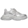 Triple S-sneakers ”Silver Metallic” 536737W2FS28100
