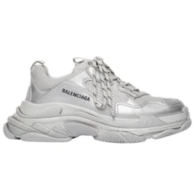 Triple S-sneakers ”Silver Metallic” 536737W2FS28100