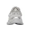 Triple S-sneakers ”Silver Metallic” 536737W2FS28100