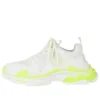 Triple S-Sneakers ”Vit fluorescerande gul” 524039W2CA37390